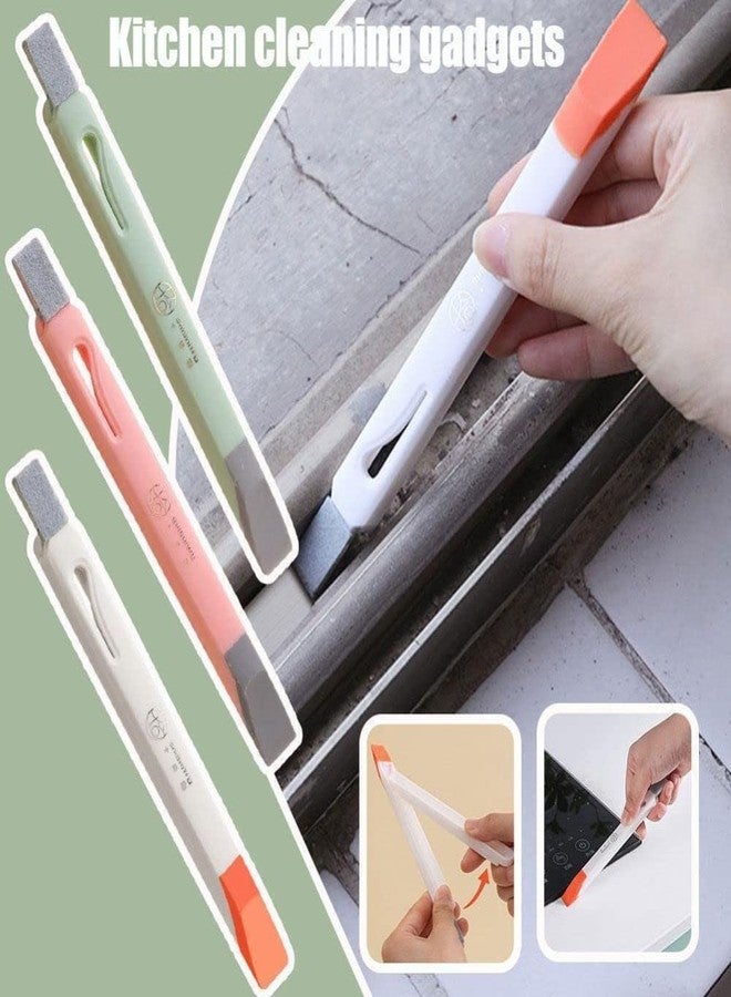 FreshDcart FDCA595 Keyboard Computer Cleaning Tool Brush Mini Brush with Dustpan Plastic Corners and Edges Dust Multipurpose Use for Cleaning Window Frame Keyboard, Desk (Multicolor,Pack of 1) - Image 4